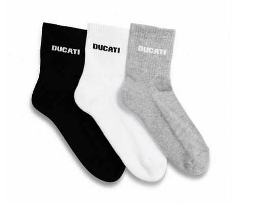 Ducati fitness socken - 3er, set